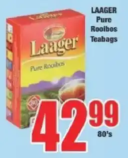 Boxer Laager Pure Rooibos Teabags offer