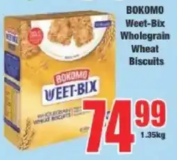 Boxer Bokomo Weet-Bix Wholegrain Wheat Biscuits offer