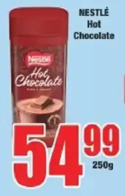 Boxer Nestlé Hot Chocolate offer