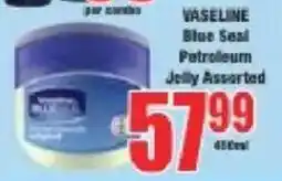 Boxer Vaseline Blue Seal Petroleum Jelly Assorted offer