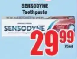 Boxer Sensodyne Toothpaste offer