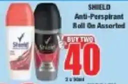 Boxer Shield Anti-Perspirant Roll On Assorted offer