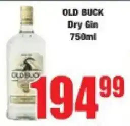 Boxer Old Buck Dry Gin offer