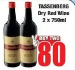 Boxer Tassenberg Dry Red Wine offer