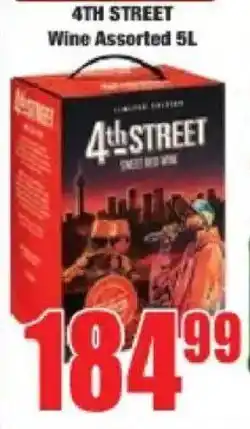 Boxer 4th Street Wine Assorted offer