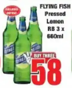 Boxer Flying Fish Pressed Lemon RB offer