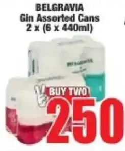 Boxer Belgravia Gin Assorted Cans offer