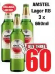 Boxer Amstel Lager RB offer