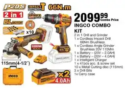 Build It Ingco Combo Kit offer