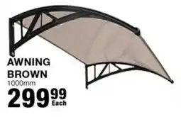 Build It Awning Brown offer