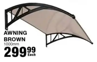 Build It Awning Brown offer