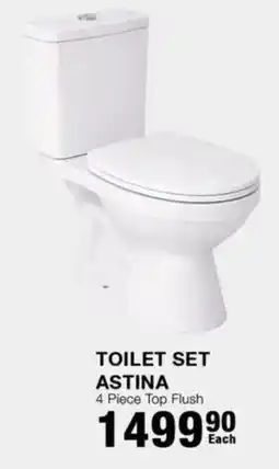 Build It Toilet Set Astina Top Flush offer
