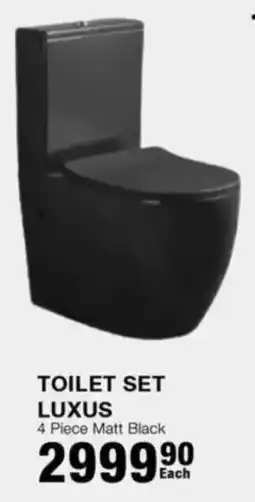Build It Toilet set luxus matt black offer