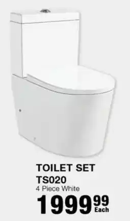 Build It Toilet Set TS020 White offer