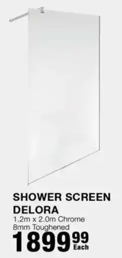 Build It Shower screen delora offer