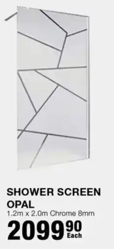 Build It Shower screen opal offer
