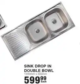 Build It Sink drop in double bowl offer