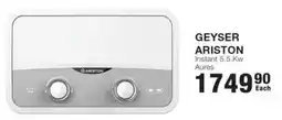 Build It Ariston Geyser Instant 5.5.Kw Aures offer