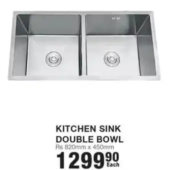 Build It Kitchen sink double bowl offer