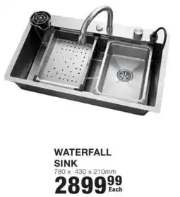Build It Waterfall sink offer