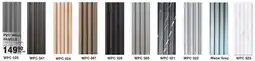 Build It Pvc wall panels assorted offer