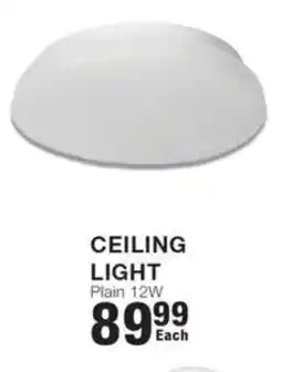 Build It Ceiling Light Plain 12w offer