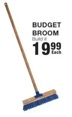 Build It Build it Budget Broom offer
