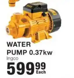 Build It Ingco water pump 0.37kw offer