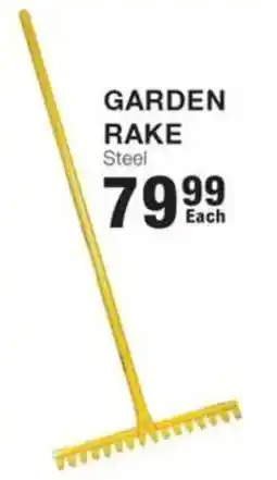 Build It Garden rake steel offer