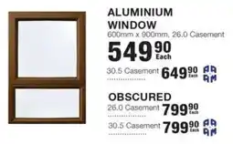 Build It Aluminium window offer