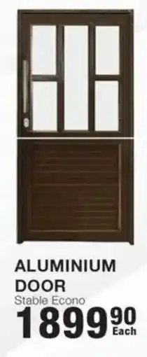 Build It Stable econo aluminium door offer
