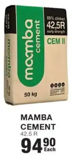 Build It Mamba Cement offer