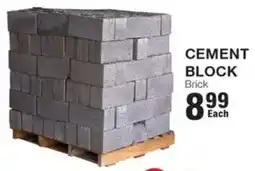 Build It Cement block brick offer