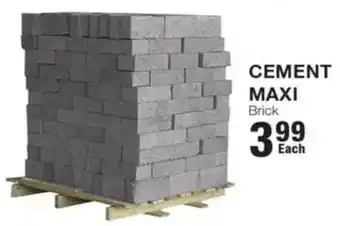 Build It Cement maxi brick offer
