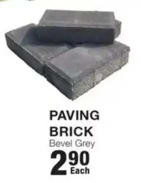 Build It Paving brick bevel grey offer