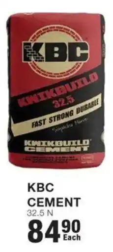 Build It KBC Cement offer