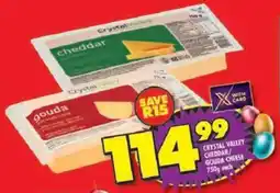 Shoprite Crystal valley cheddar/ gouda cheese offer