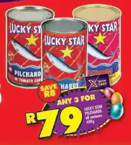 Shoprite Lucky star pilchards offer