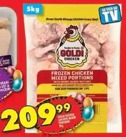 Shoprite Goldi frozen chicken mixed portions offer