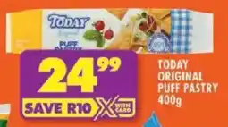 Shoprite Today original puff pastry offer