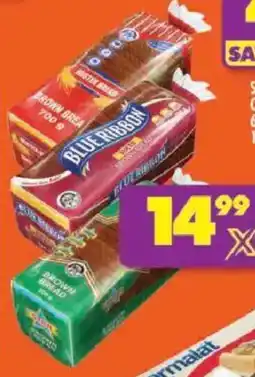 Shoprite Blue ribbon/ mister bread/ star sliced brown bread offer