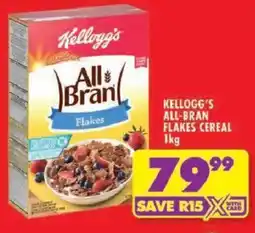 Shoprite Kellogg's all-bran flakes cereal offer