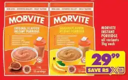 Shoprite Morvite instant porridge offer