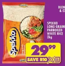 Shoprite Spekko long grain parboiled white rice offer