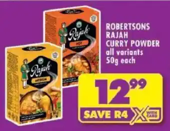 Shoprite Robertsons rajah curry powder offer