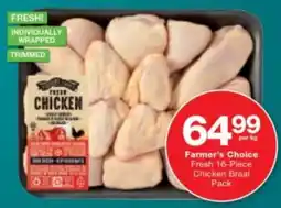 Checkers Farmer's Choice Fresh Chicken Braai Pack offer