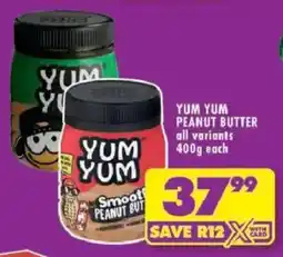 Shoprite Yum yum peanut butter offer