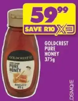 Shoprite Goldcrest pure honey offer