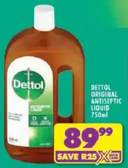 Shoprite Dettol original antiseptic liquid offer