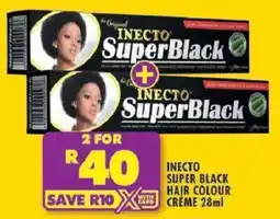 Shoprite Inecto super black hair colour creme offer